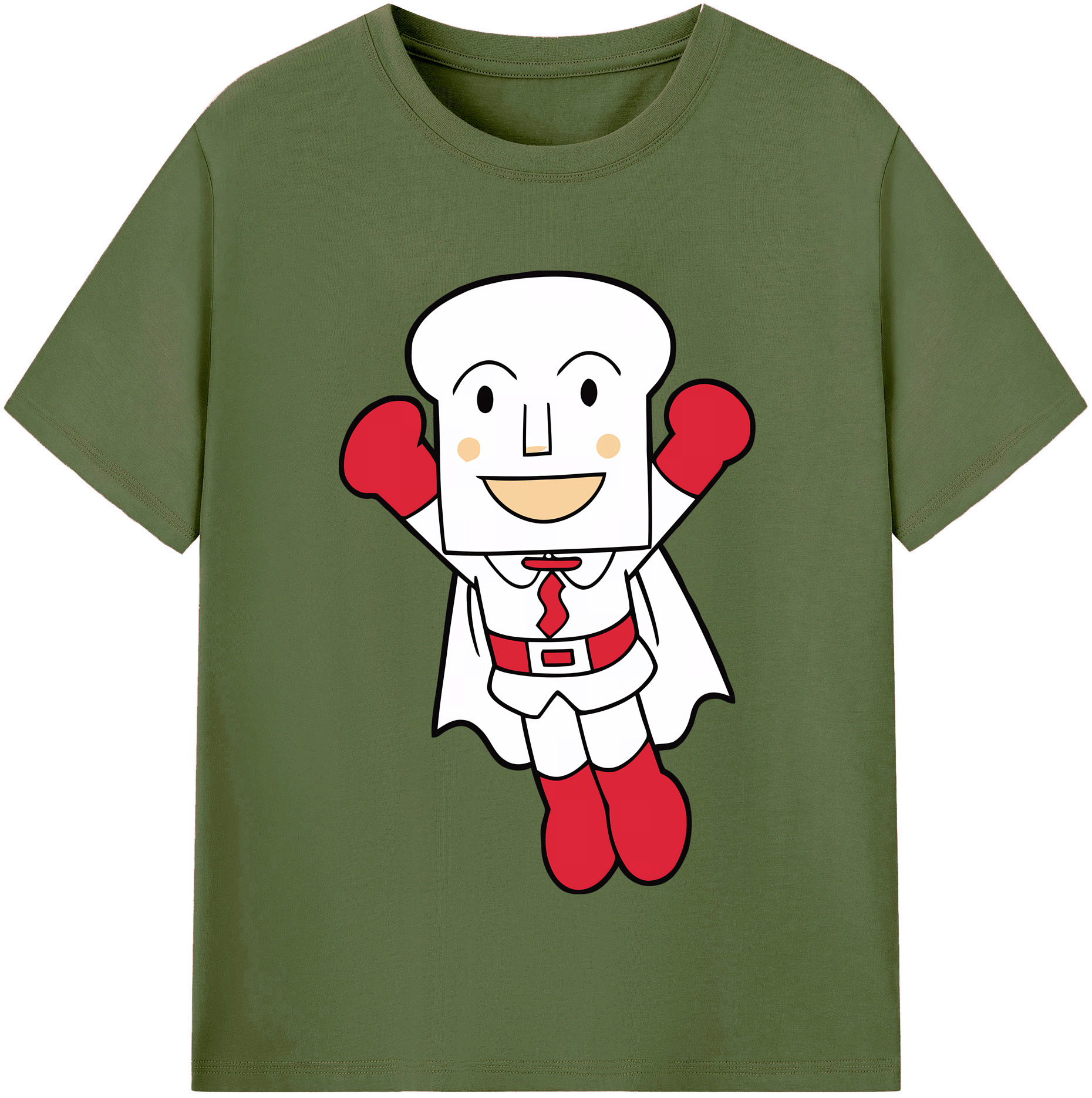 （画像用） アンパンマン Anpanman 綿100％半袖Tシャツ（フロントプリント）